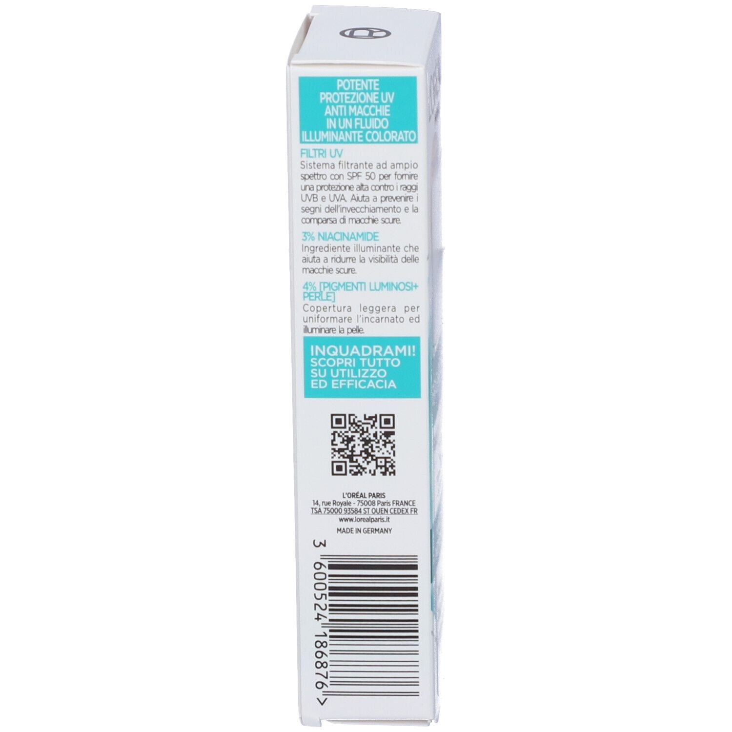 L'Oreal Paris Skincare Siero Bright Reveal Tinted Fluid Light