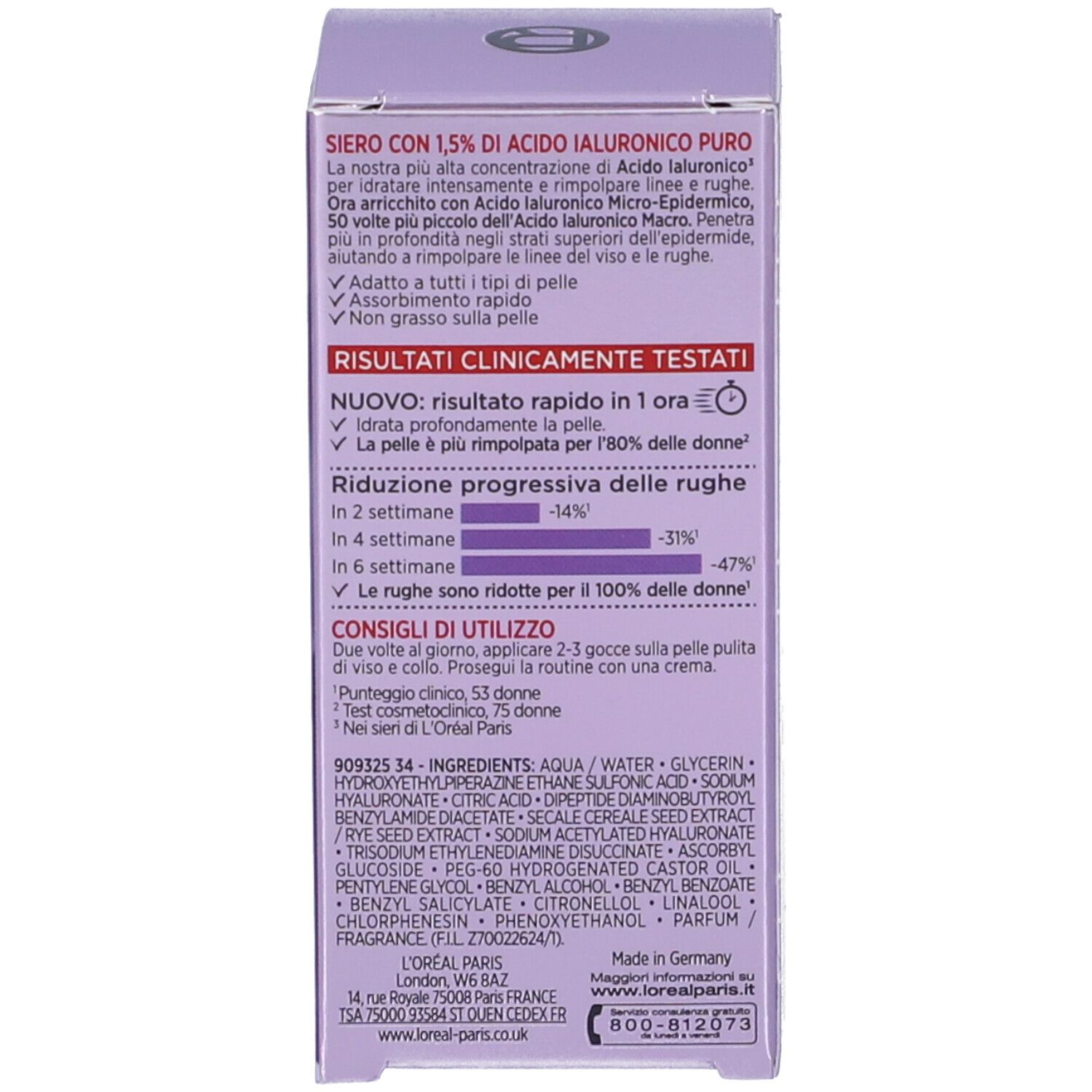 L'Oreal Paris Skincare Revitalift Filler Anti Eta'