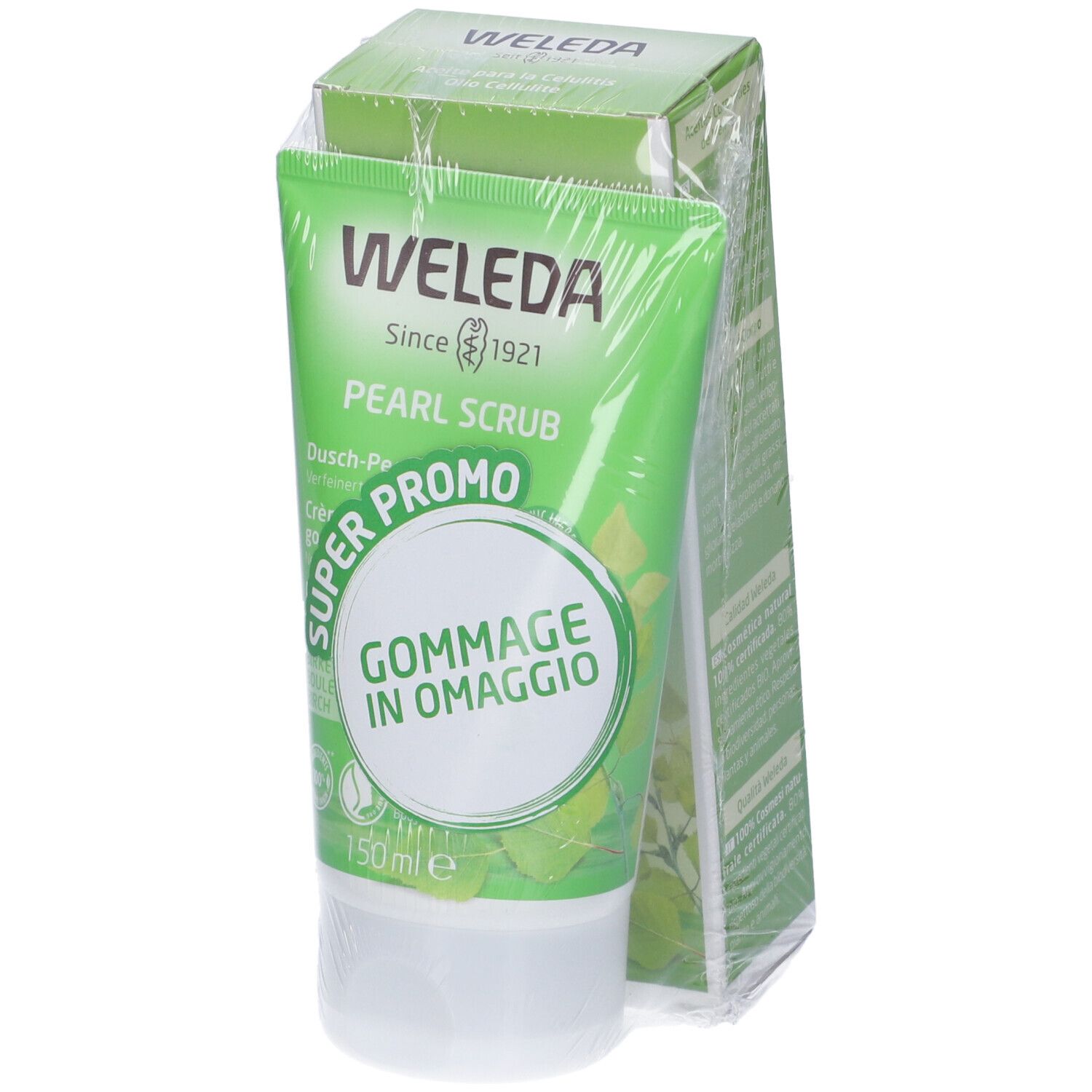 Weleda Olio Cellulite Betulla + Gommage Betulla in Omaggio - risparmia il 10% con il codice: 10WELEDA