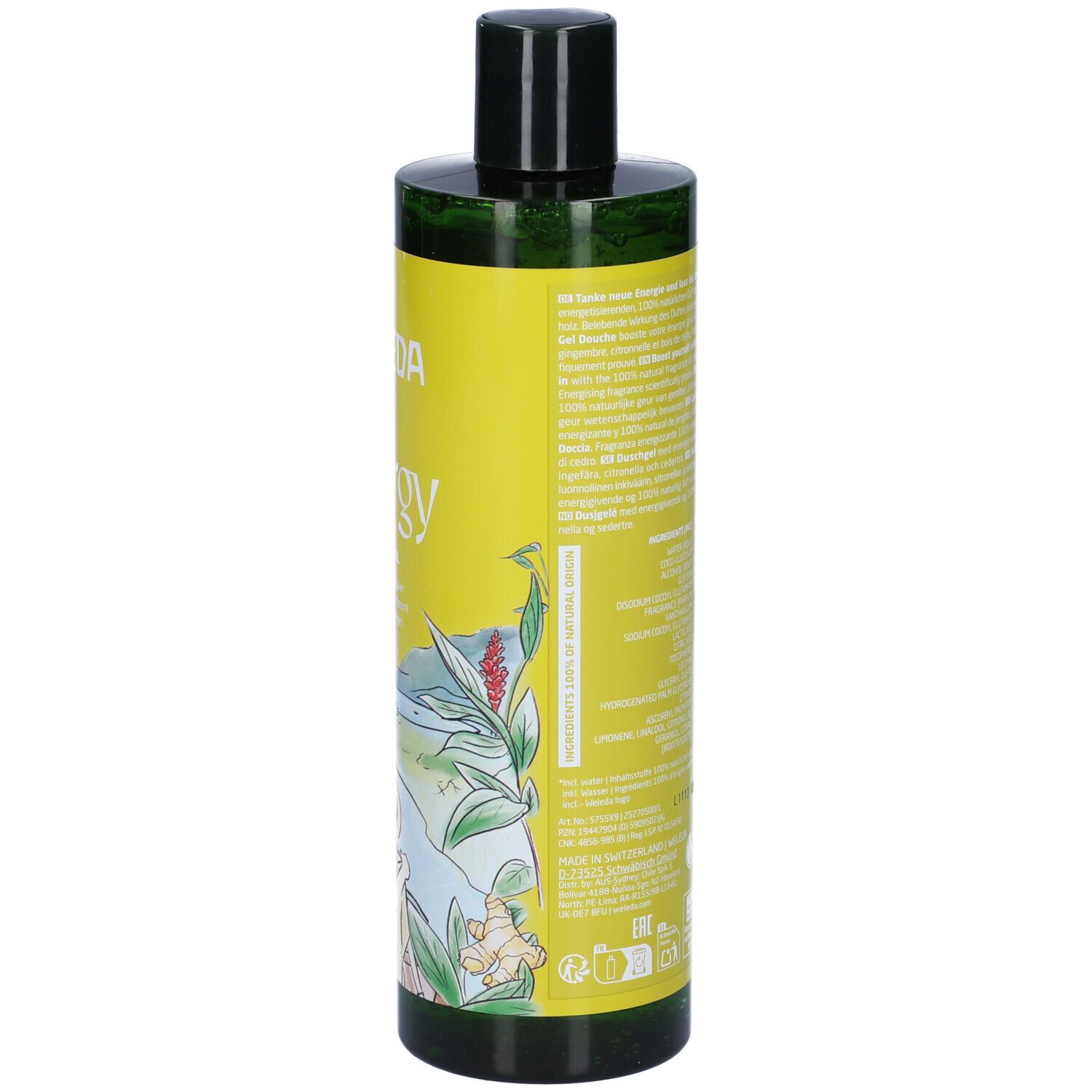 Weleda Gel Doccia Energy Zenzero - risparmia il 10% con il codice: 10WELEDA