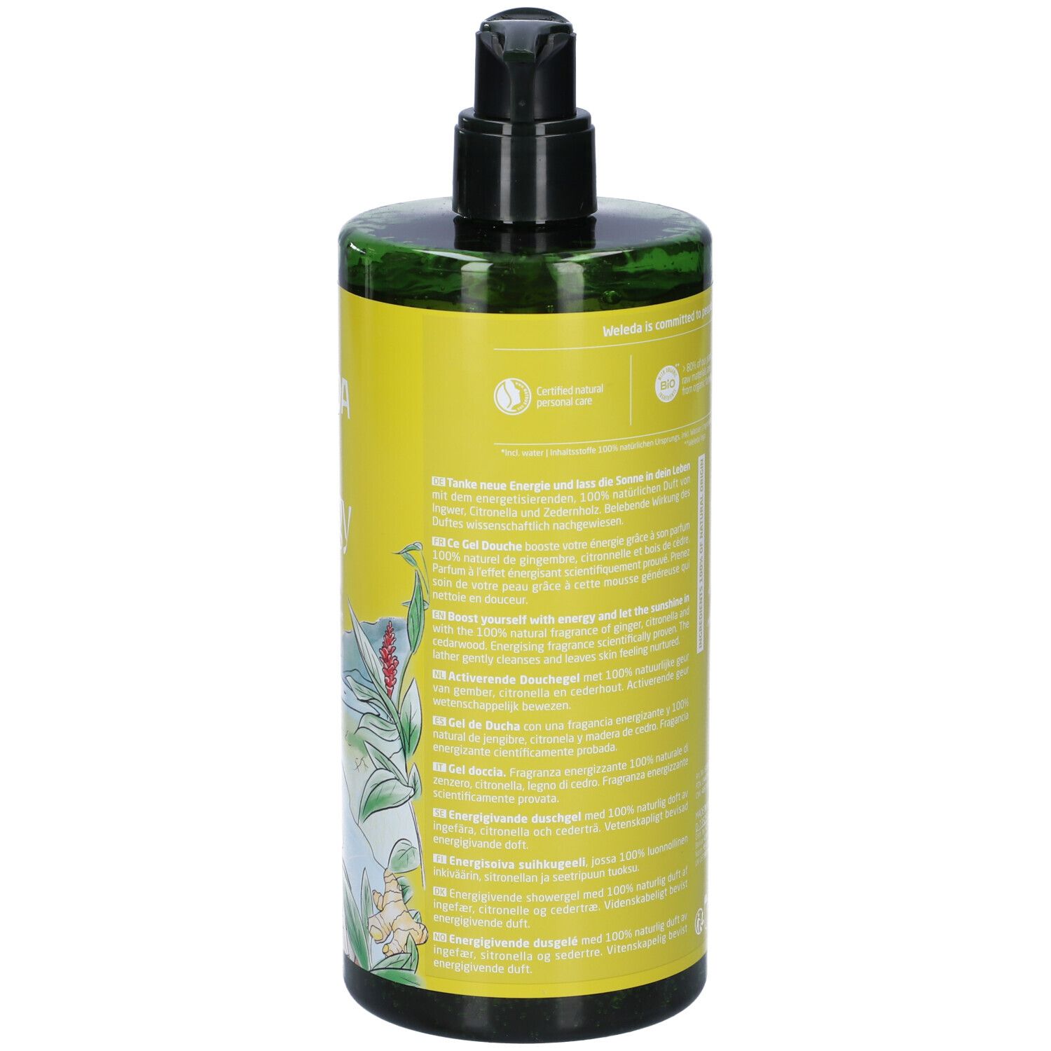 Weleda Gel Doccia Energy Zenzero - risparmia il 10% con il codice: 10WELEDA