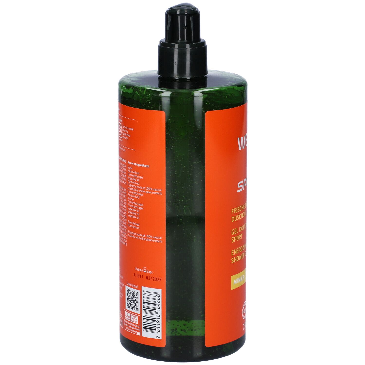 Weleda Gel Doccia Sport Arnica - risparmia il 10% con il codice: 10WELEDA
