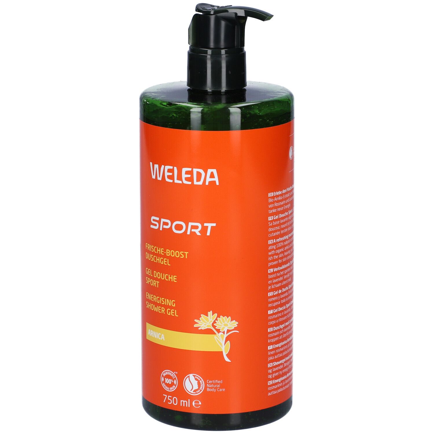 Weleda Gel Doccia Sport Arnica - risparmia il 10% con il codice: 10WELEDA