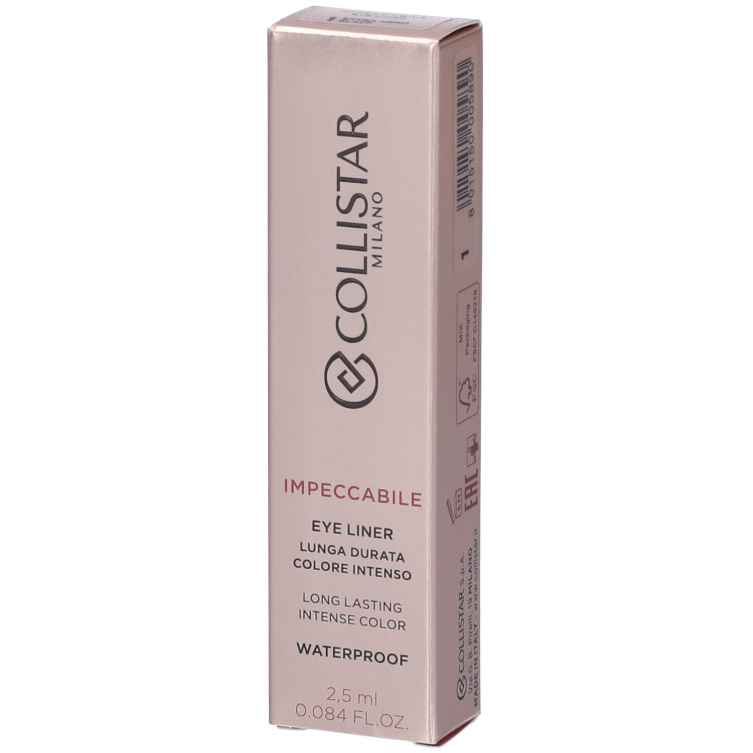 Collistar Impeccabile Eyeliner Tonalitá 01 Extra Nero