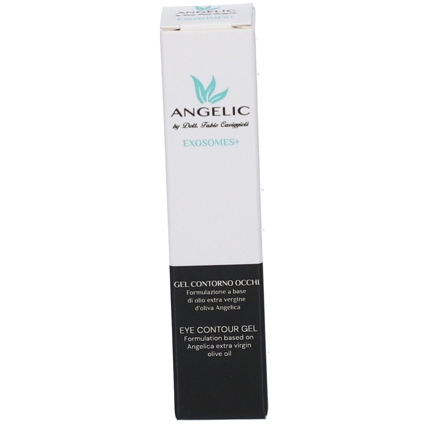 ANGELIC EXOSOMES+ Gel contorno occhi a base di olio extra vergine d'oliva.
