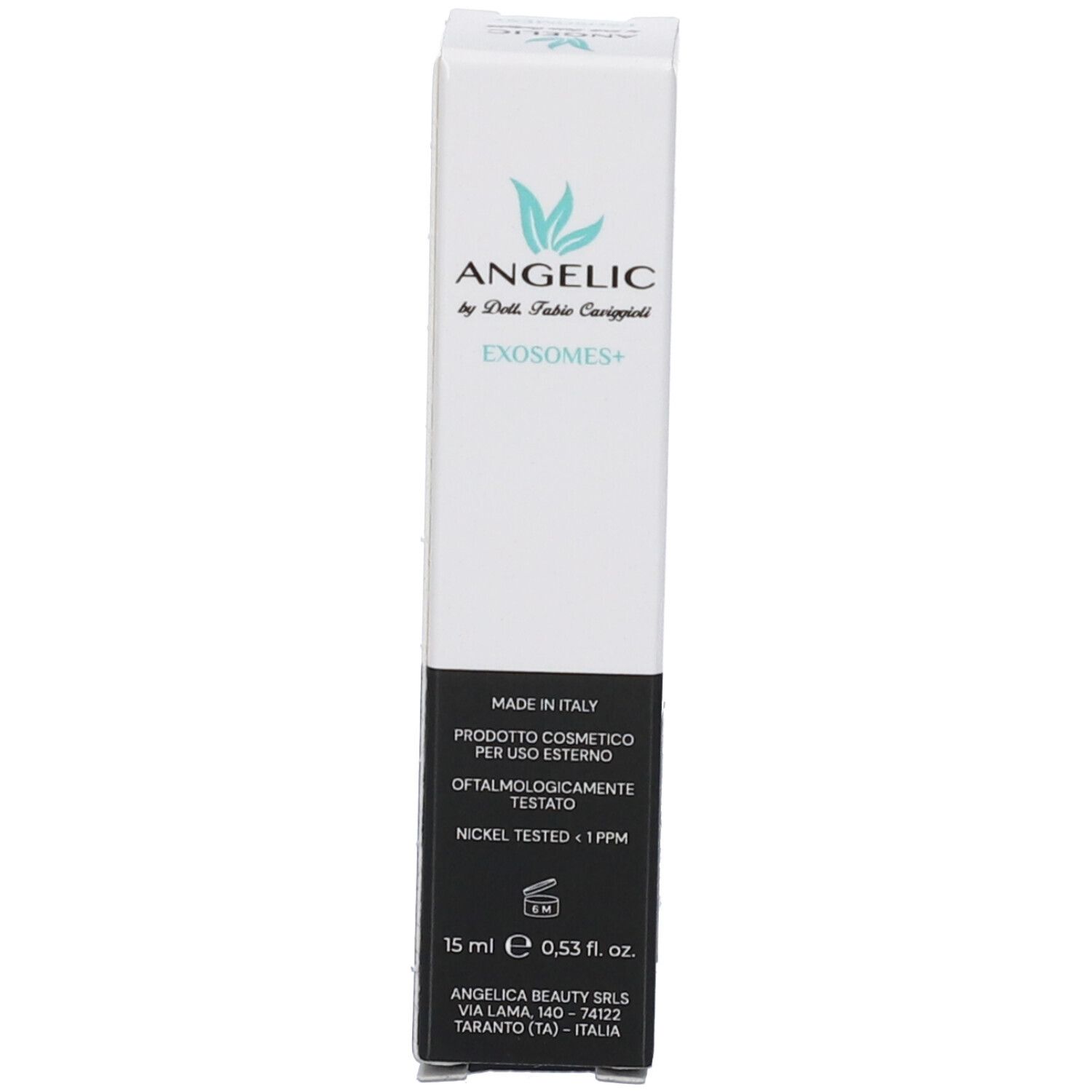 Confezione cosmetica Angelic Exosomes+ da 15 ml.