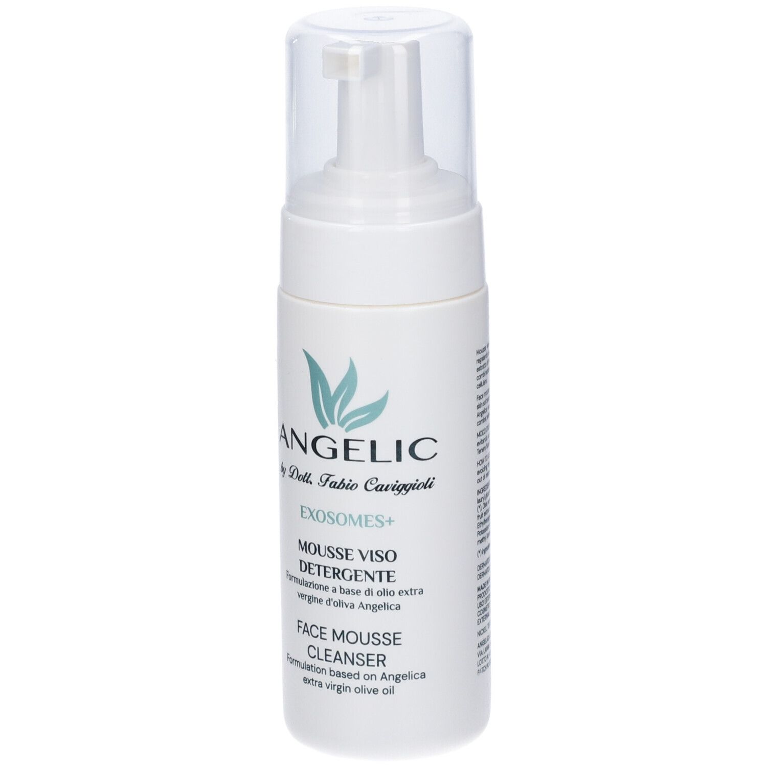 Flacone con erogatore Angelic Face Mousse Cleanser.