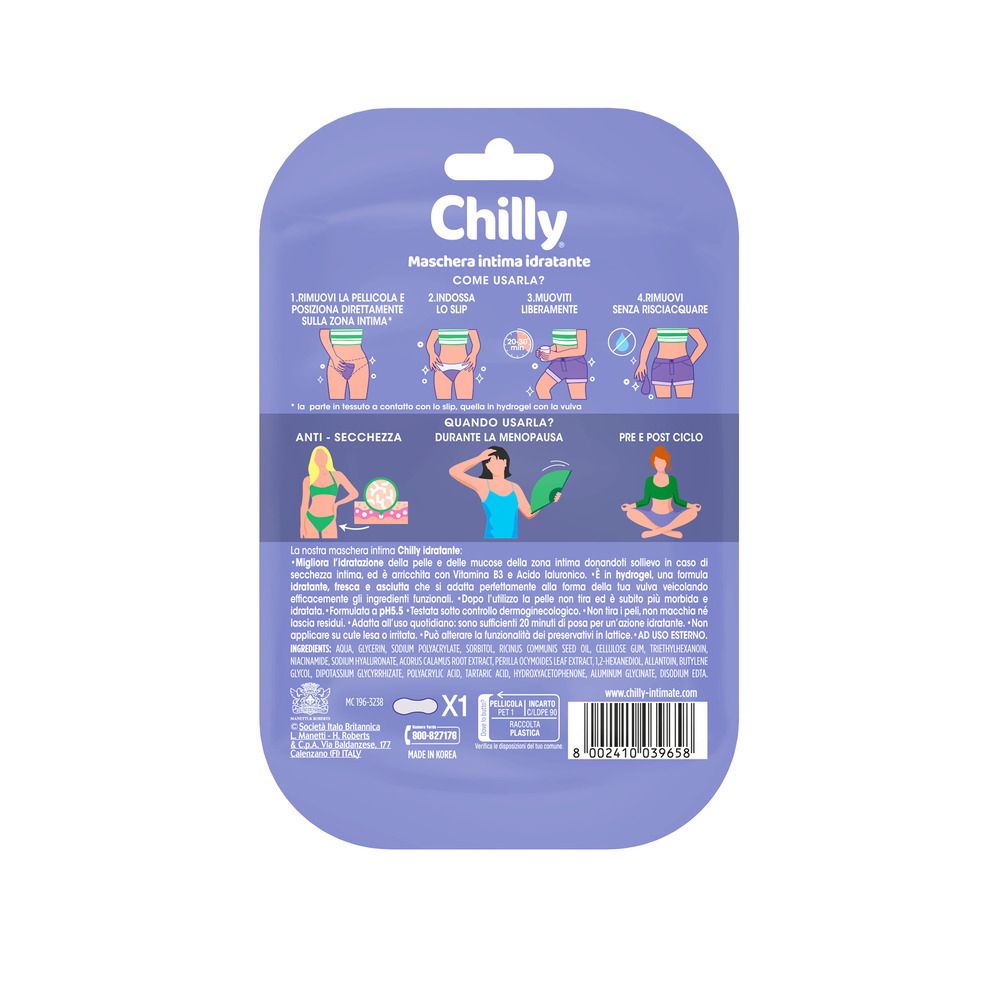 Chilly Maschera Intima Idratante