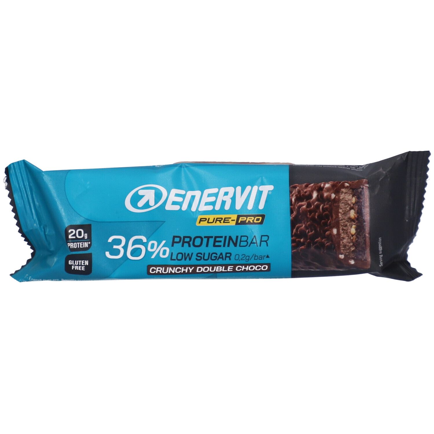 ENERVIT Pure-Pro 36% Protein Bar Crunchy Double Choco