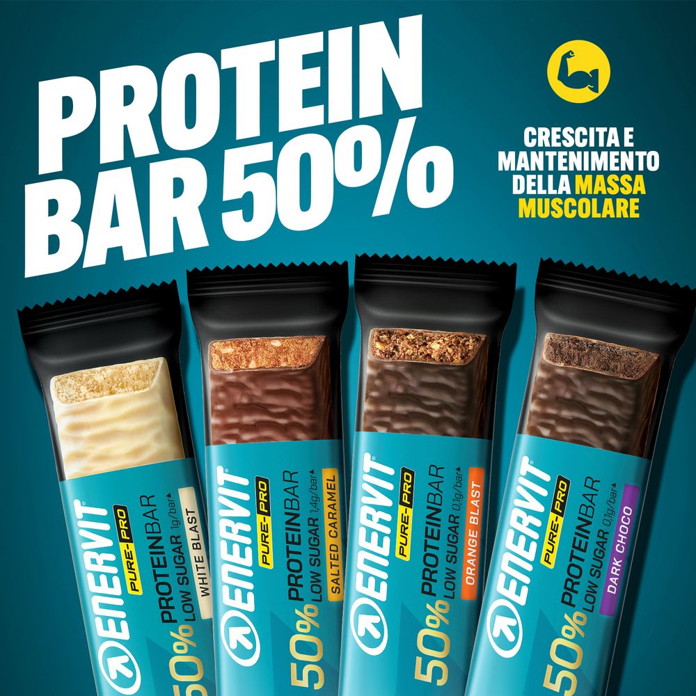 ENERVIT Pure-Pro 50% Protein Bar White Blast