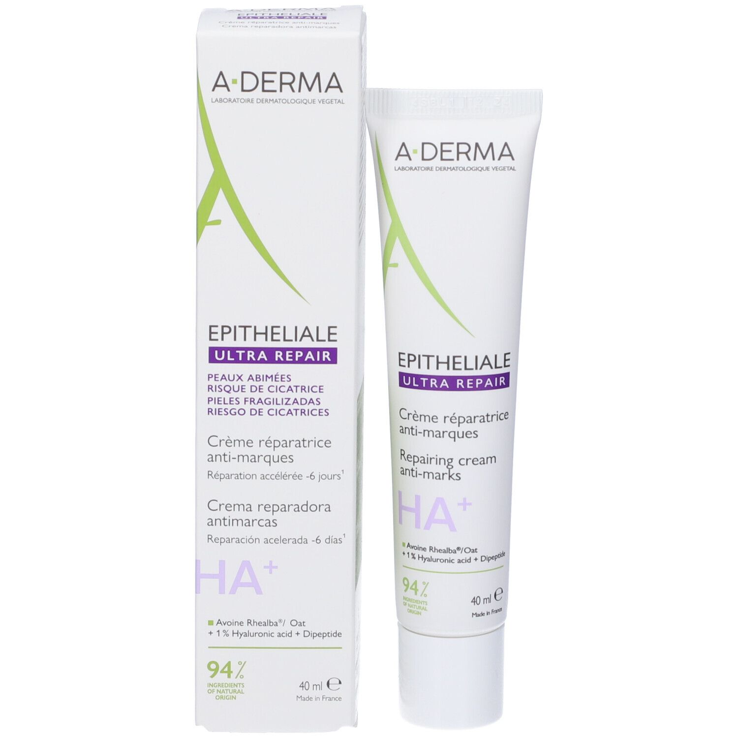 A-Derma Epitheliale Ultra Repair Crema Riparatirce Anti-Macchie HA+