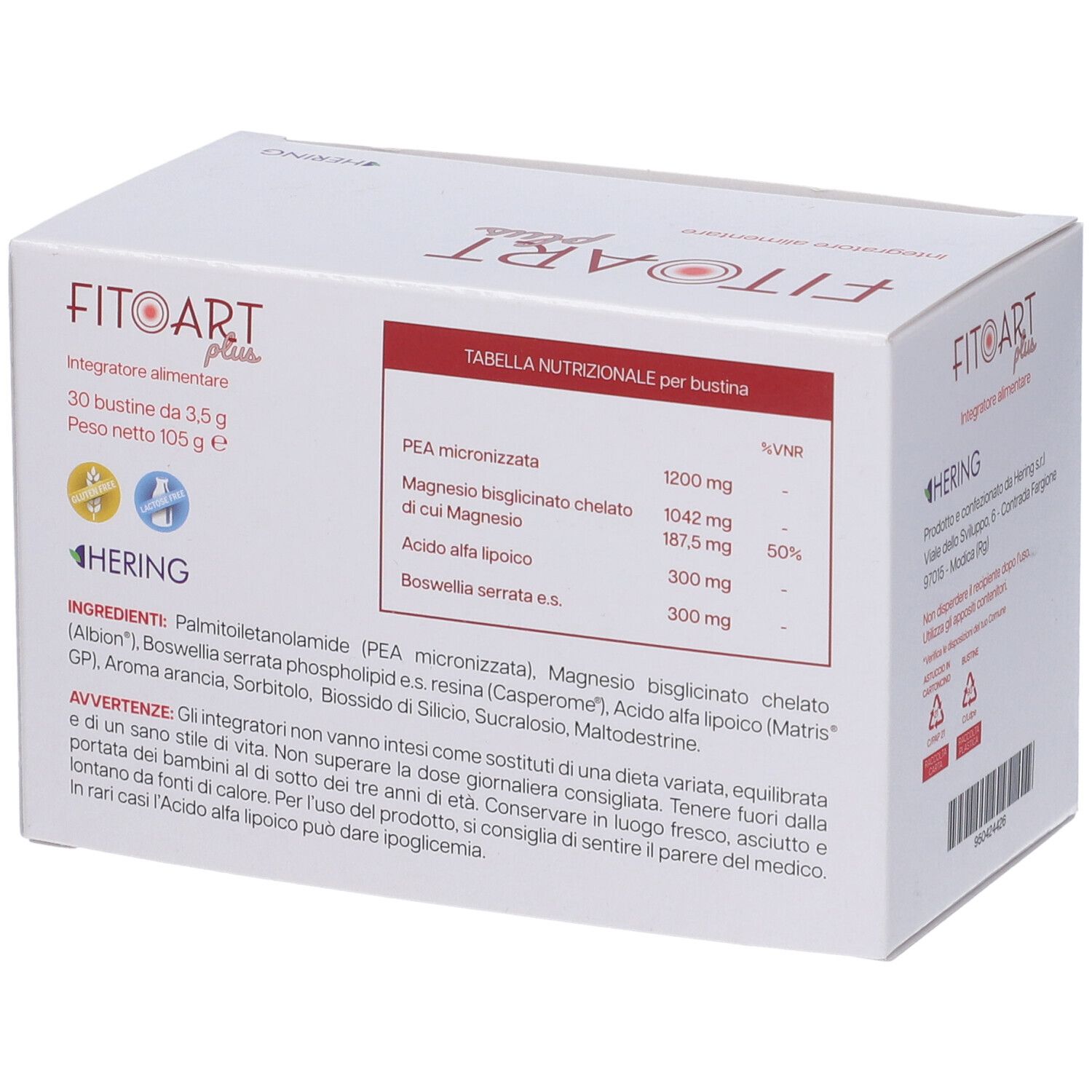 Fitoart Plus 30 Bustine