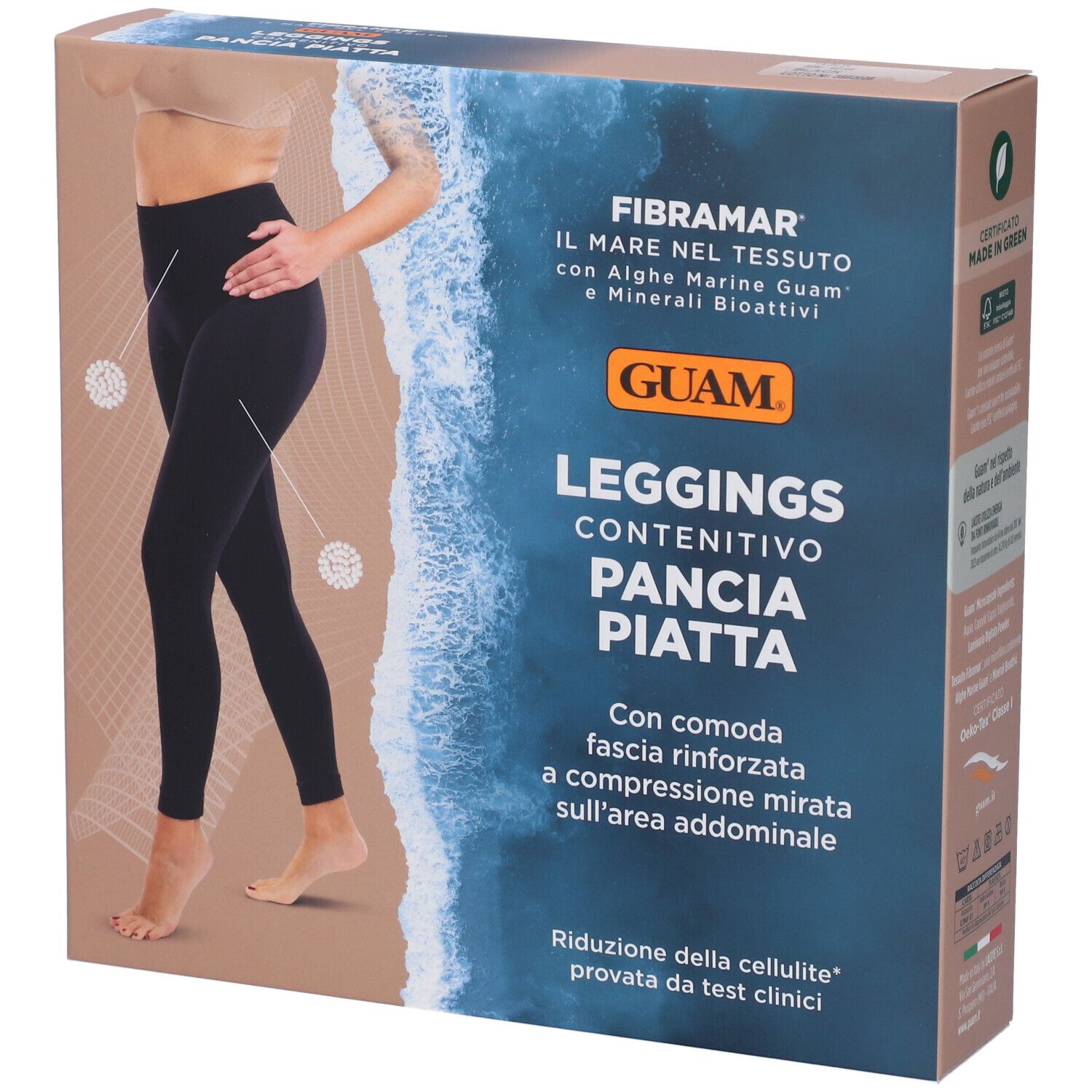 Guam Leggings Contenitivo Pancia Piatta S/M