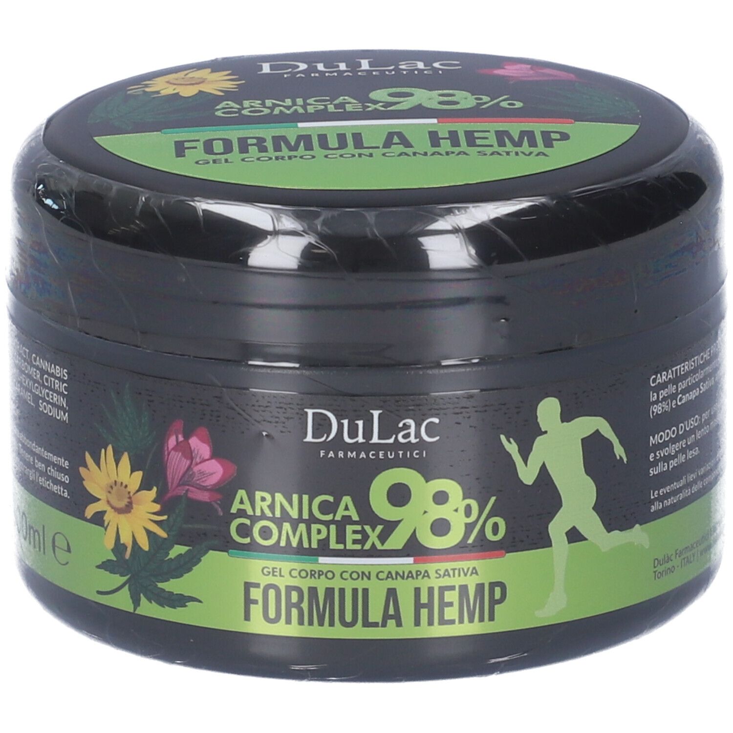 Dulac Arnica Complex 98% Formula Hemp Gel Corpo