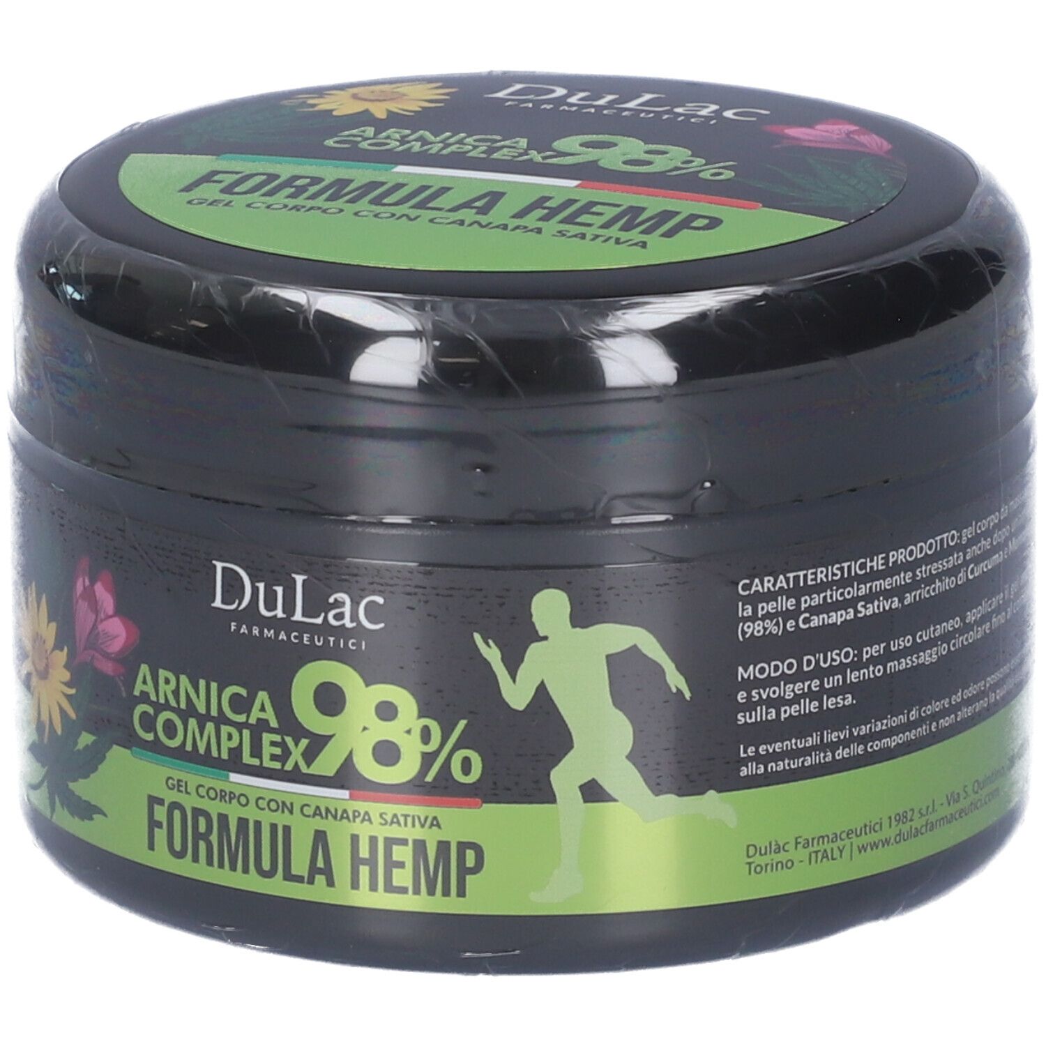 Dulac Arnica Complex 98% Formula Hemp Gel Corpo