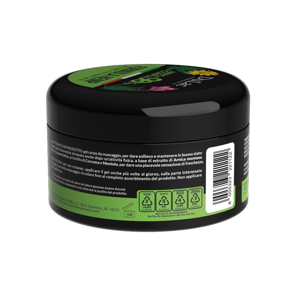 Dulac Arnica Complex 98% Formula Hemp Gel Corpo