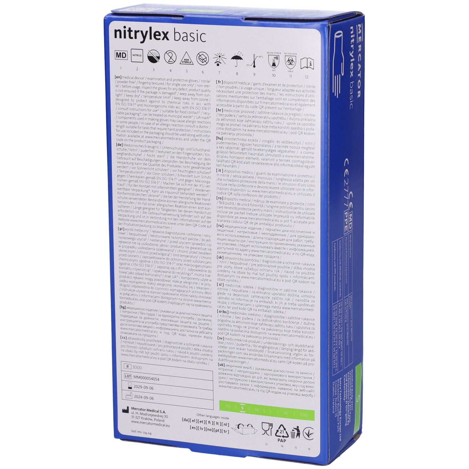 Nitrylex Guanti In Nitrile Basic Misura Piccola