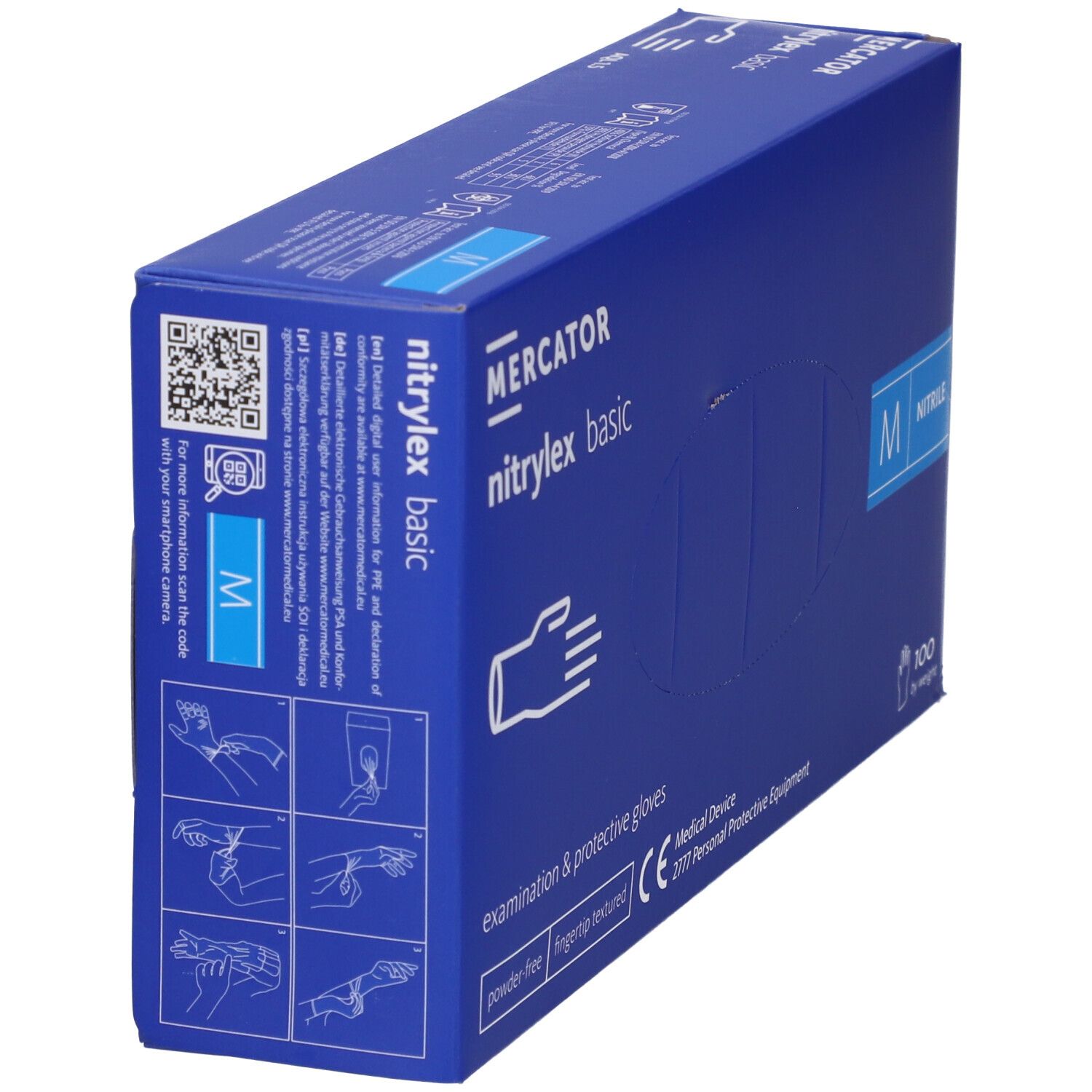Nitrylex Guanti In Nitrile Basic Misura Media