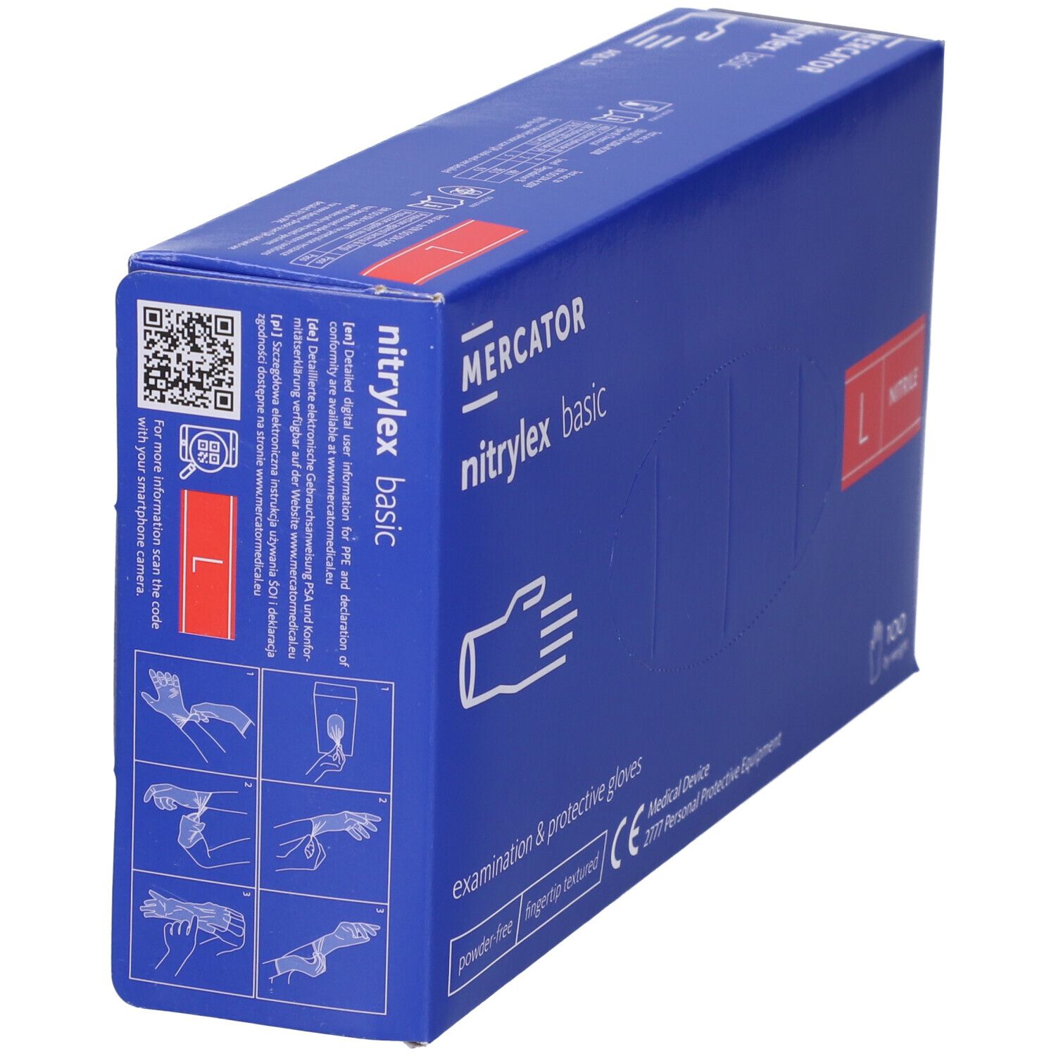 Nitrylex Guanti In Nitrile Basic Misura Large