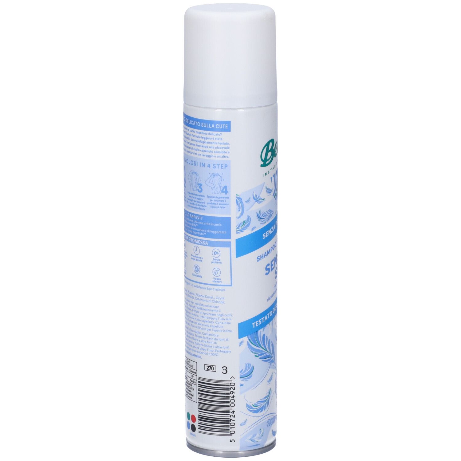 Bellery Sensitive Skin Shampoo Secco