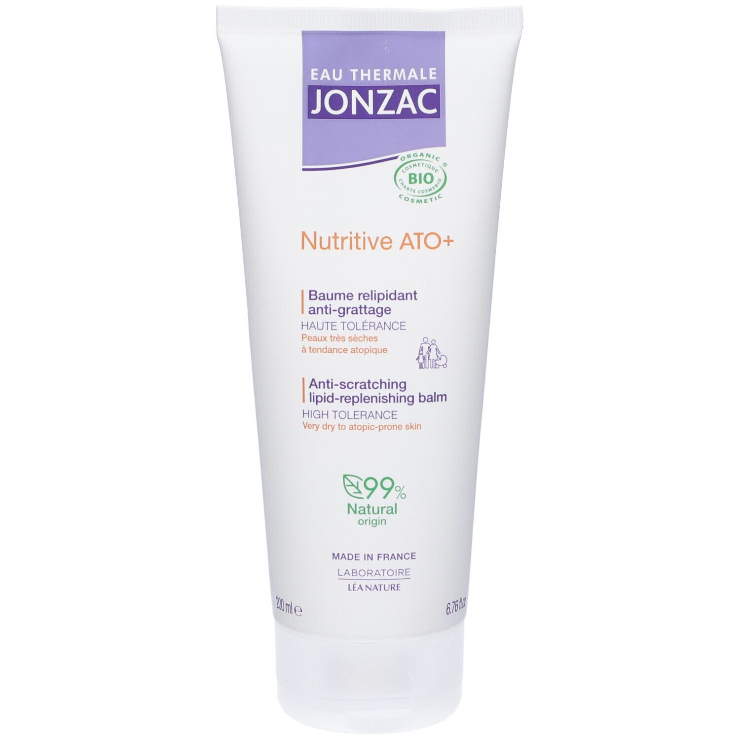 Jonzac Balsamo Relipidante Anti-Prurito Nutritive Ato+