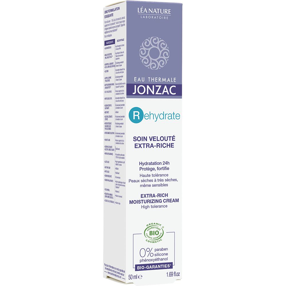 Eau Thermale Jonzac Crema Extra-Ricca Idratante Rehydrate