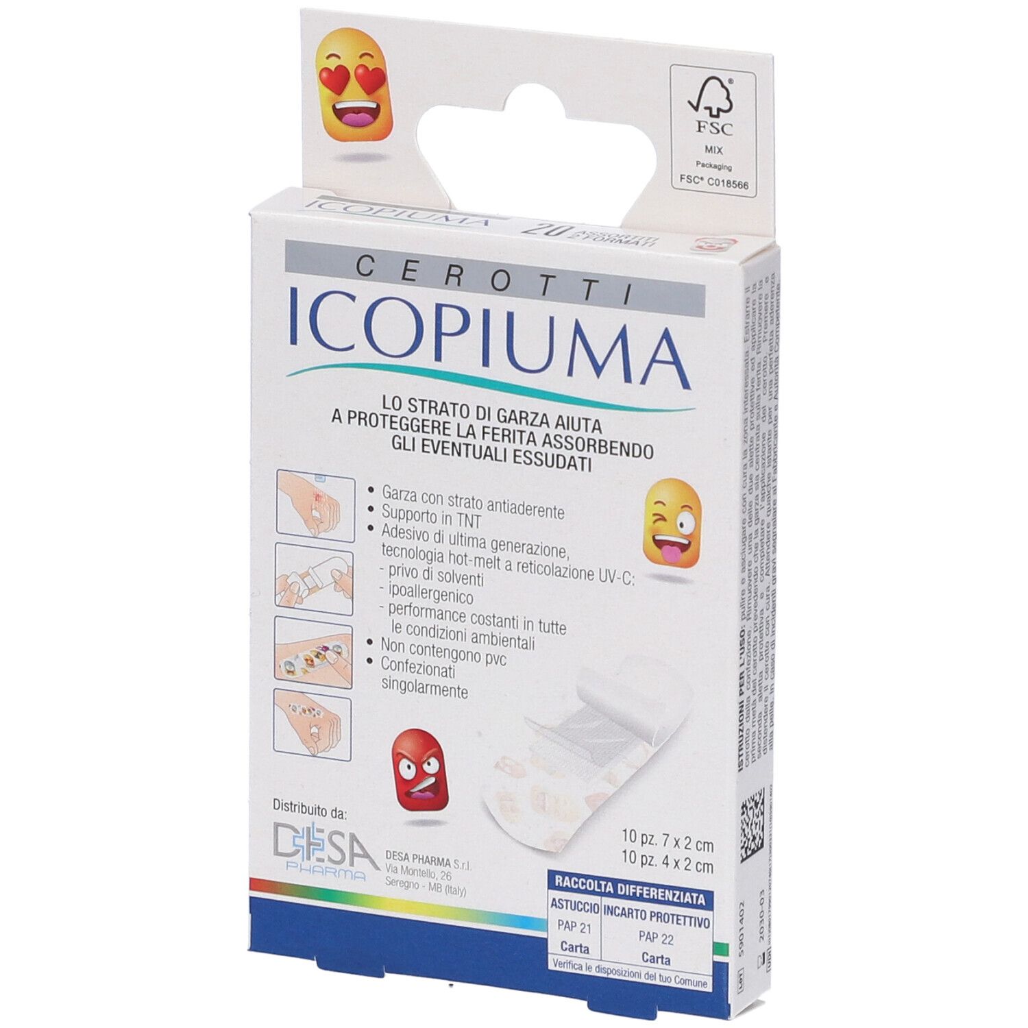 Icopiuma Cerotto Tessuto Non Tessuto Bimbi