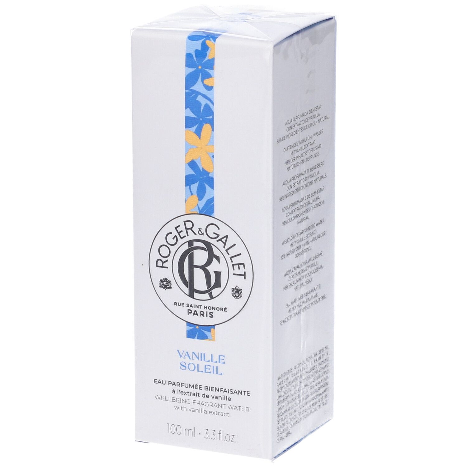 Roger&Gallet Vanille Soleil Acqua Profumata 100ml