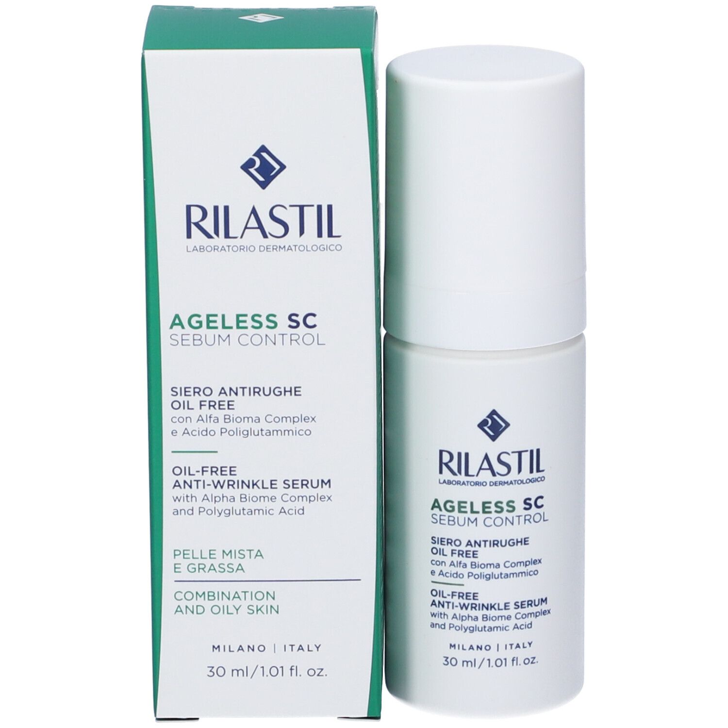 Rilastil Ageless SC Sebum Control Siero Antirughe