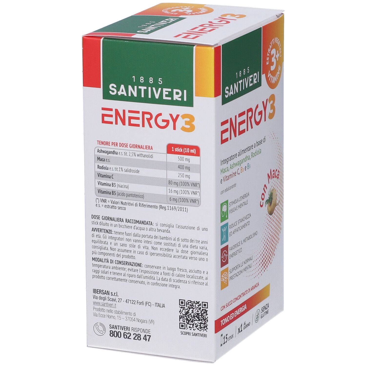 Santiveri Energy3 Stick Orali