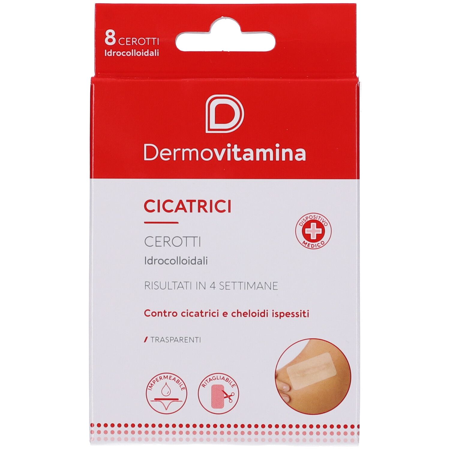 Cerotti Idrocolloidali Dermovitamina Cicatrici