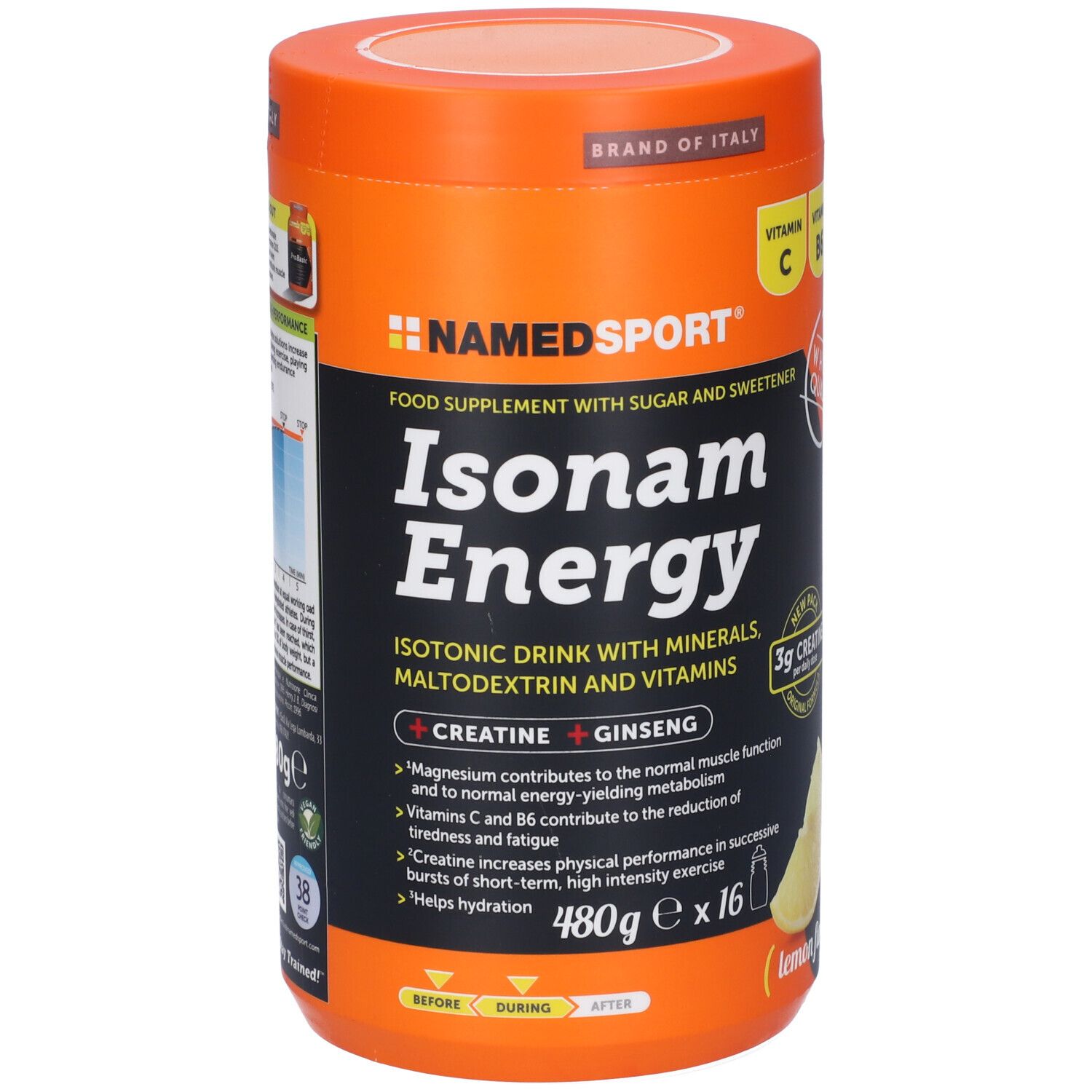 Isonam Energy Lemon Flavour