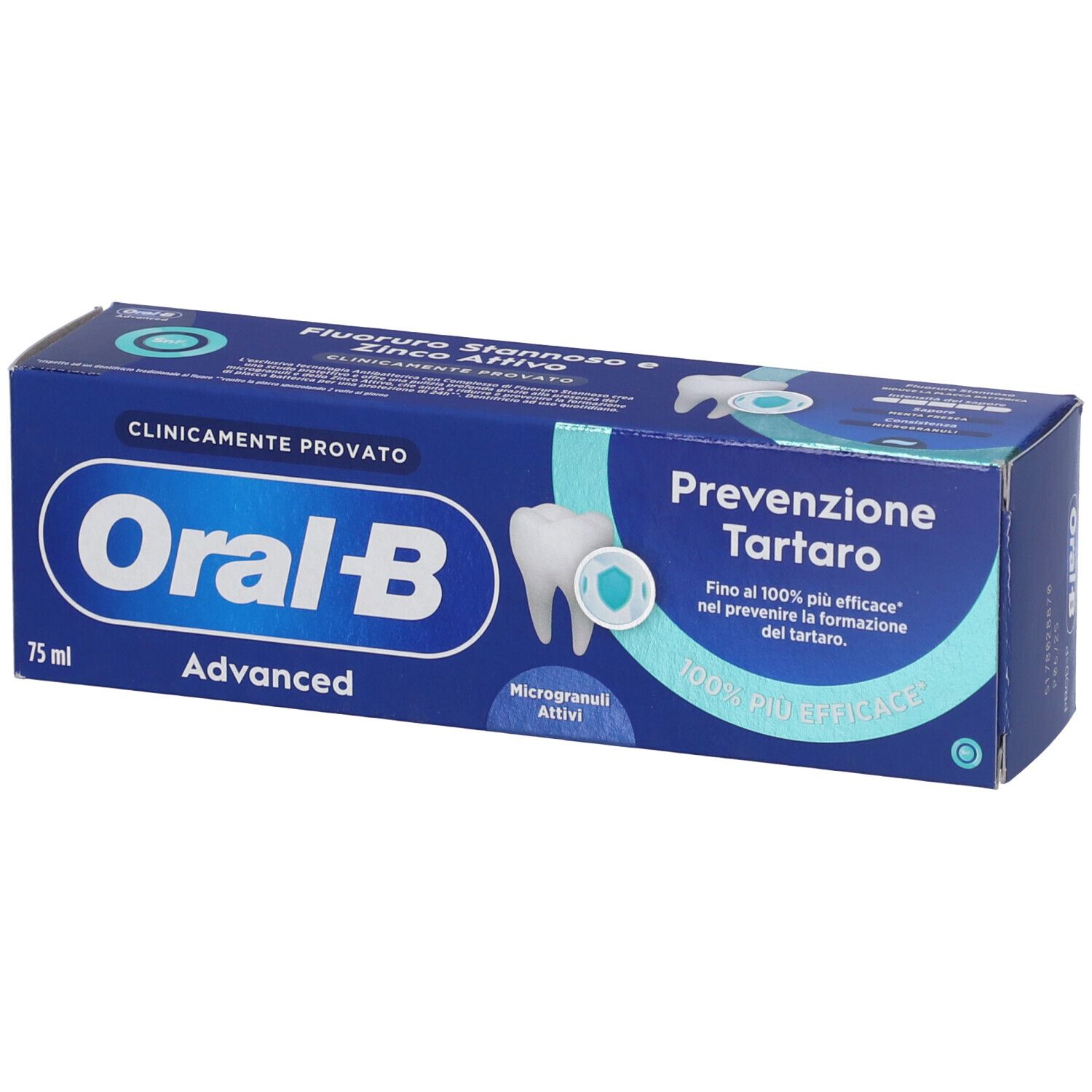 Oral-B Dentifricio Advanced Prevenzione Tartaro con Microgranuli