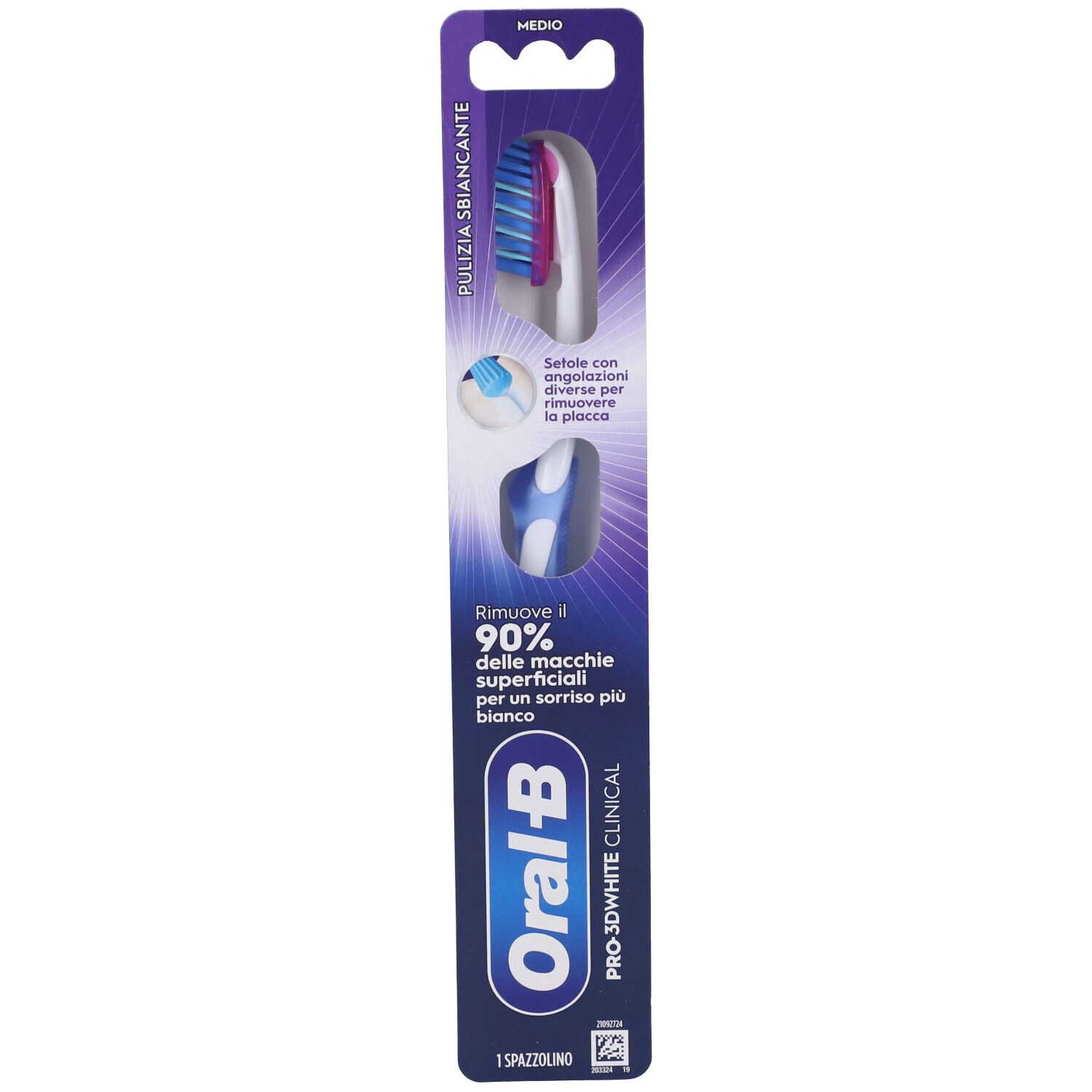 Oralb Pro-3Dwhite Clinical Pulizia Sbiancante