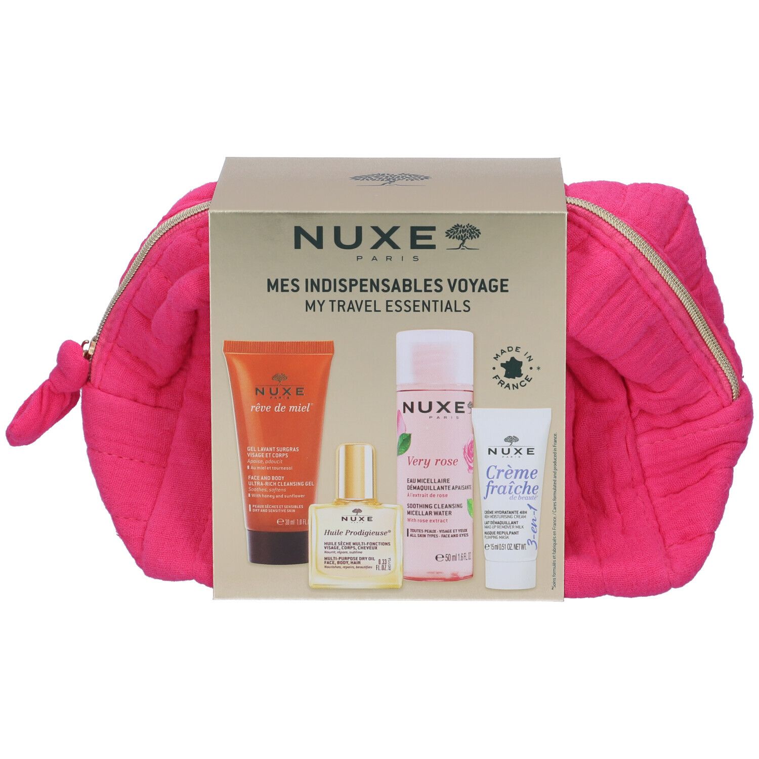 Nuxe Trousse Gli indispensabili Formato Viaggio