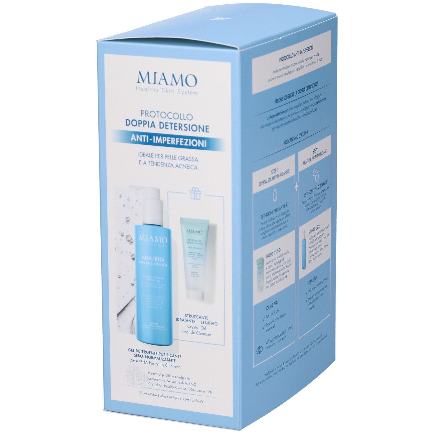 Miamo Doppia Detersione Anti-Imperfezioni Protocollo