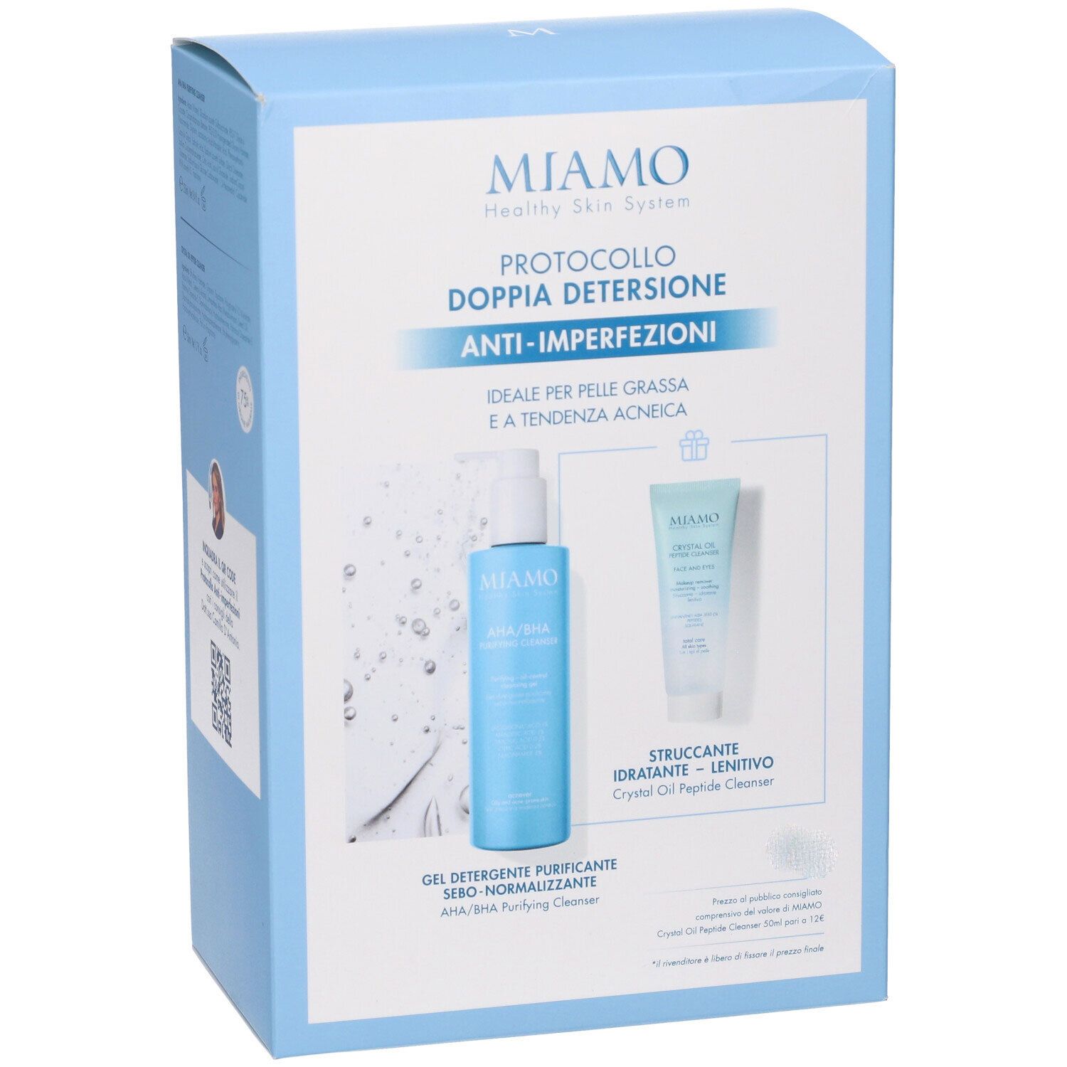 Miamo Doppia Detersione Anti-Imperfezioni Protocollo