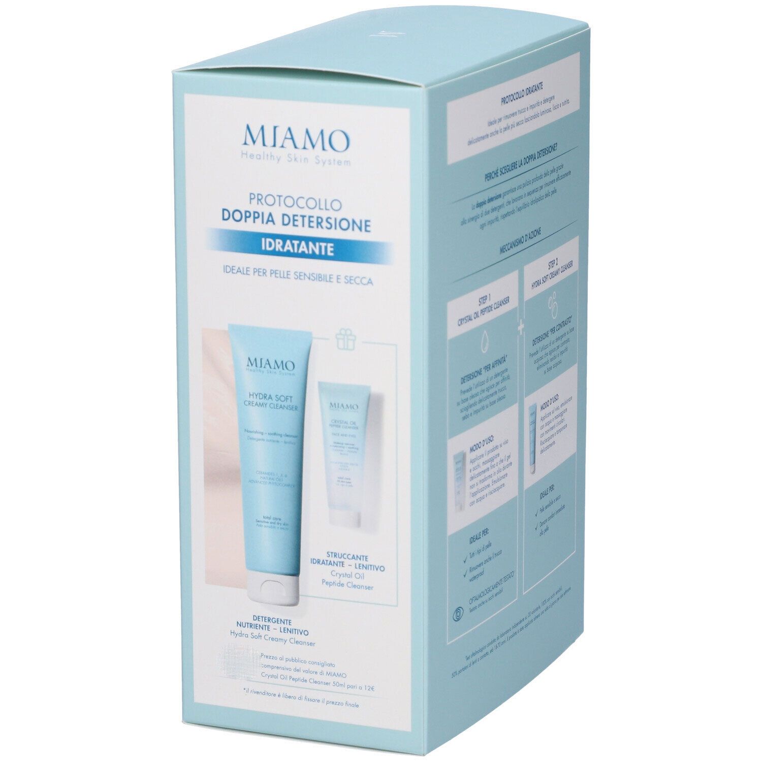 Miamo Doppia Detersione Idratante Protocollo