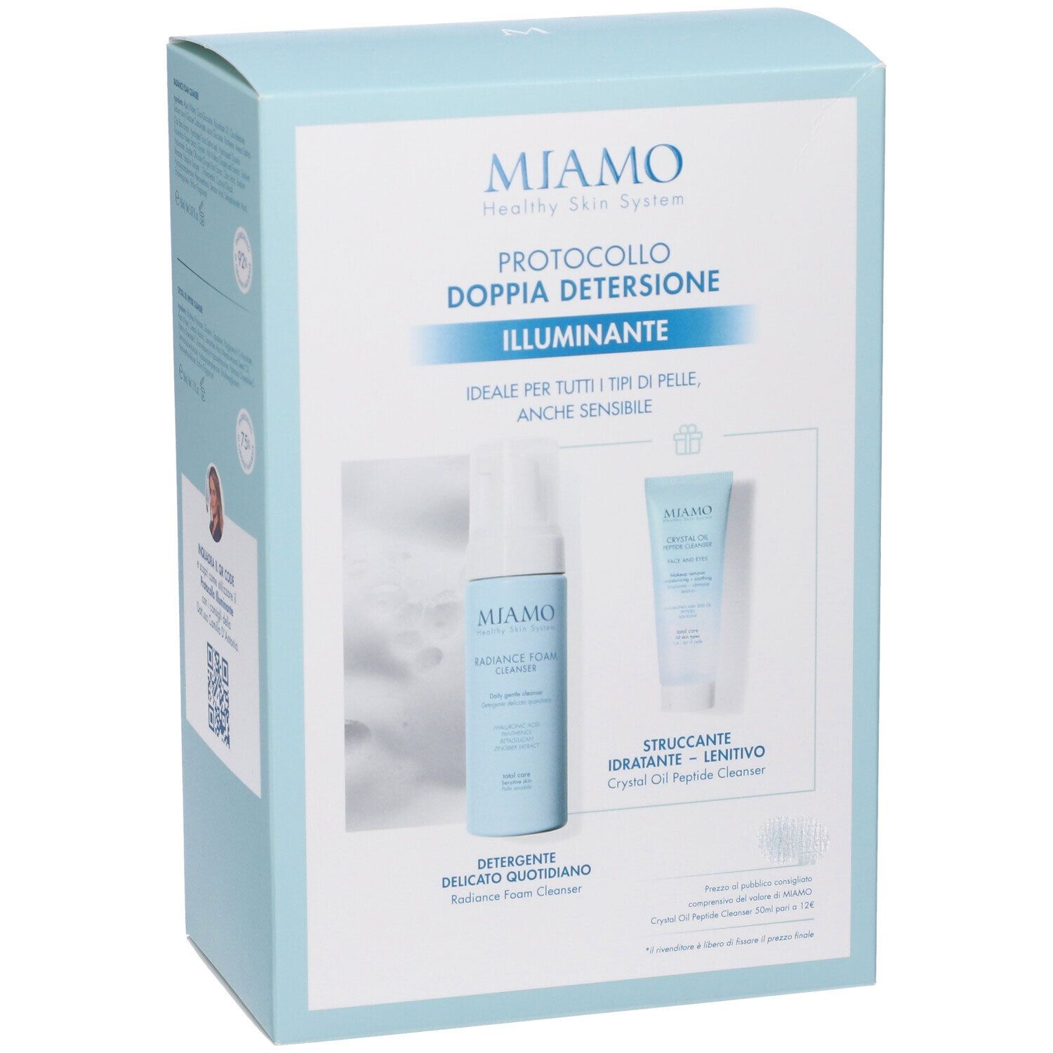 Miamo Doppia Detersione Illuminante Protocollo