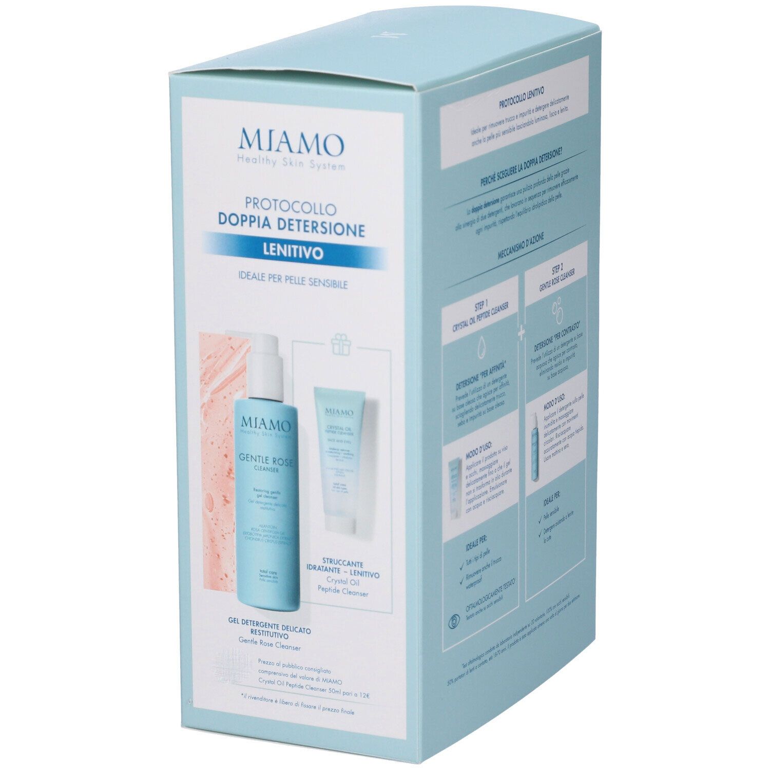 Miamo Doppia Detersione Lenitivo Protocollo