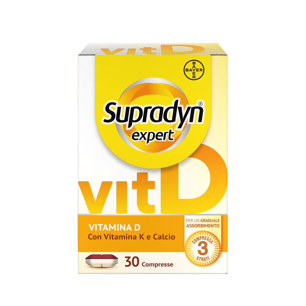 Supradyn Expert Vitamina D, Vitamina D3 K2, assorbimento ottimizzato