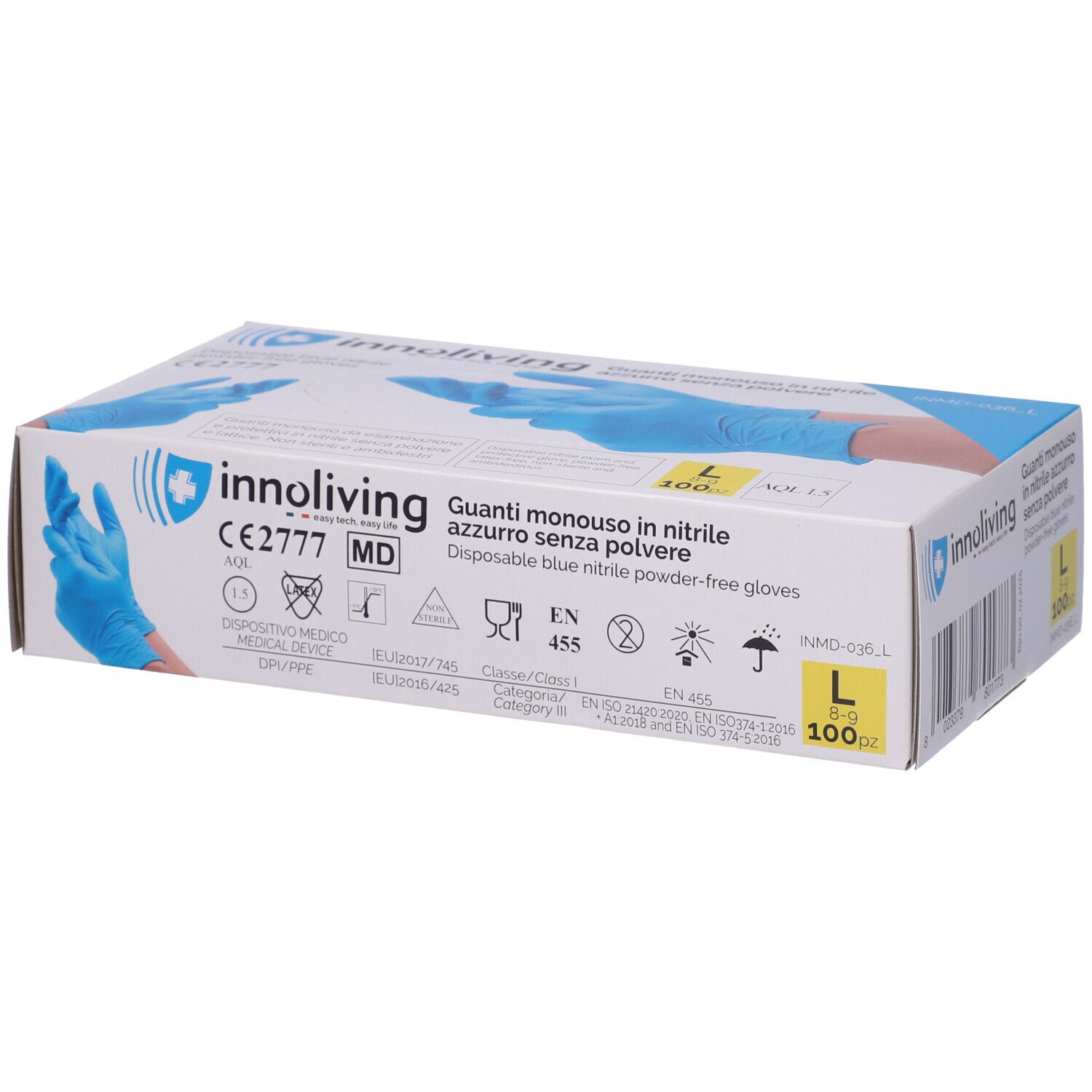 Innoliving Guanti In Nitrile Large