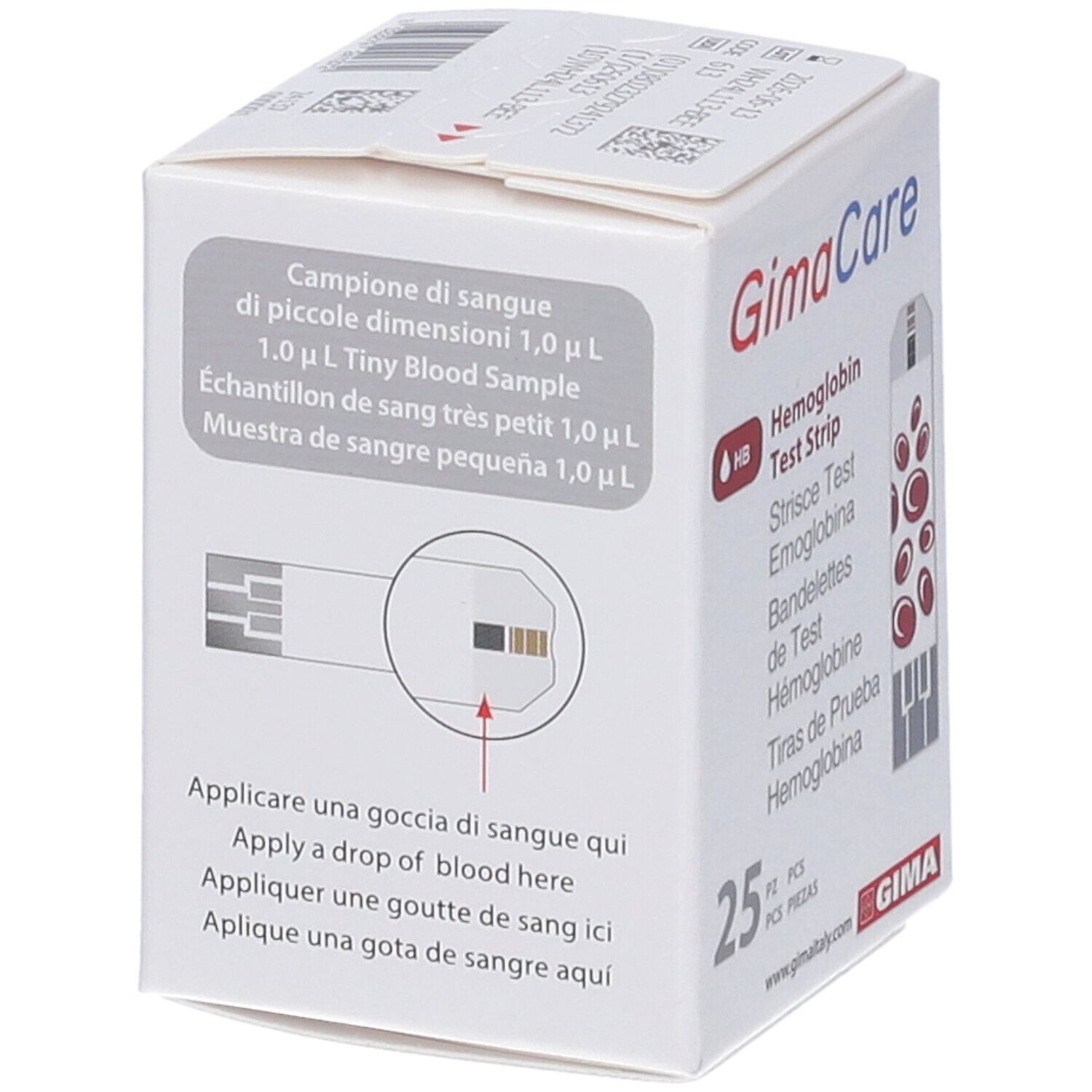 GimaCare Strisce Reattive Test Emoglobina