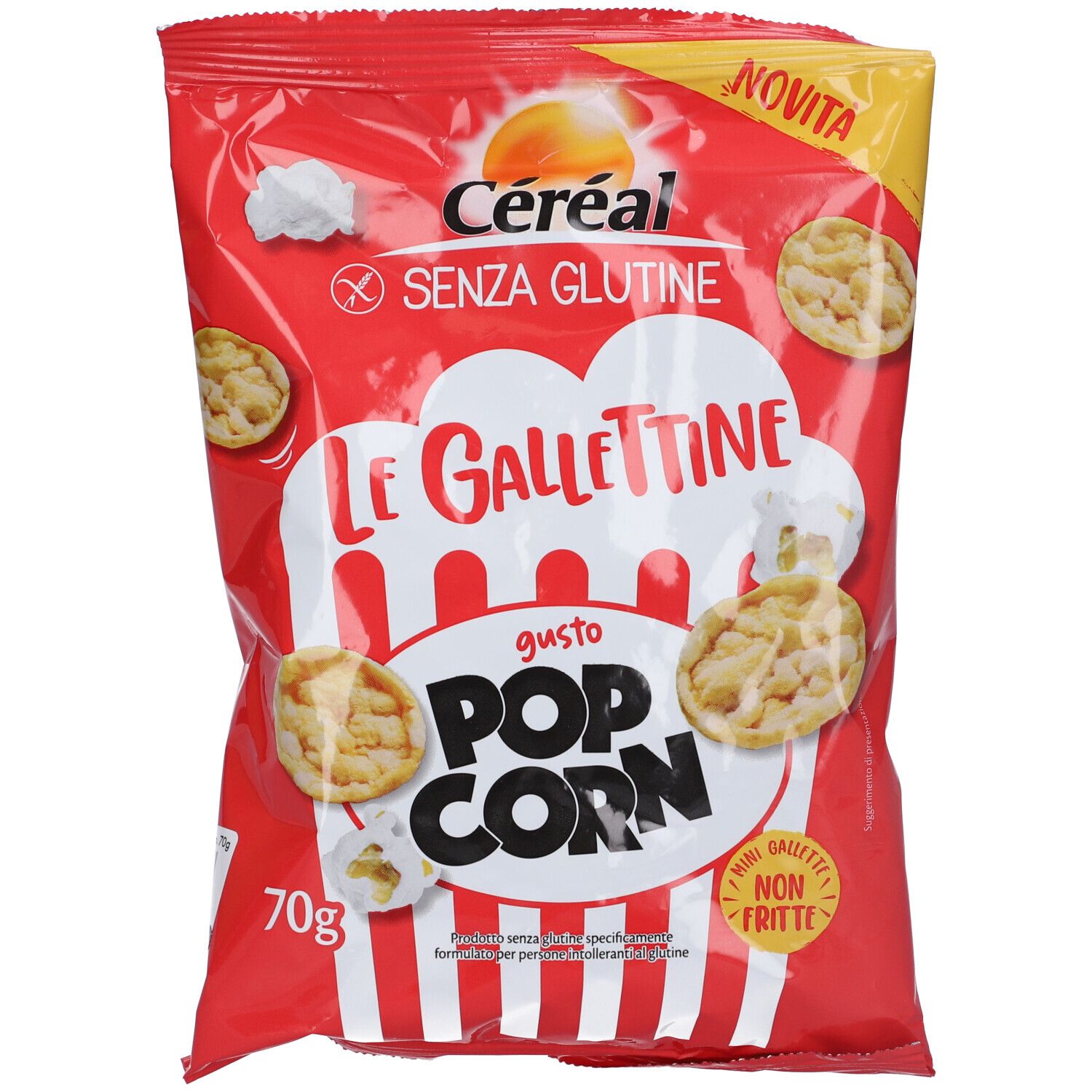 Cereal Gallettine Gusto Pop Corn