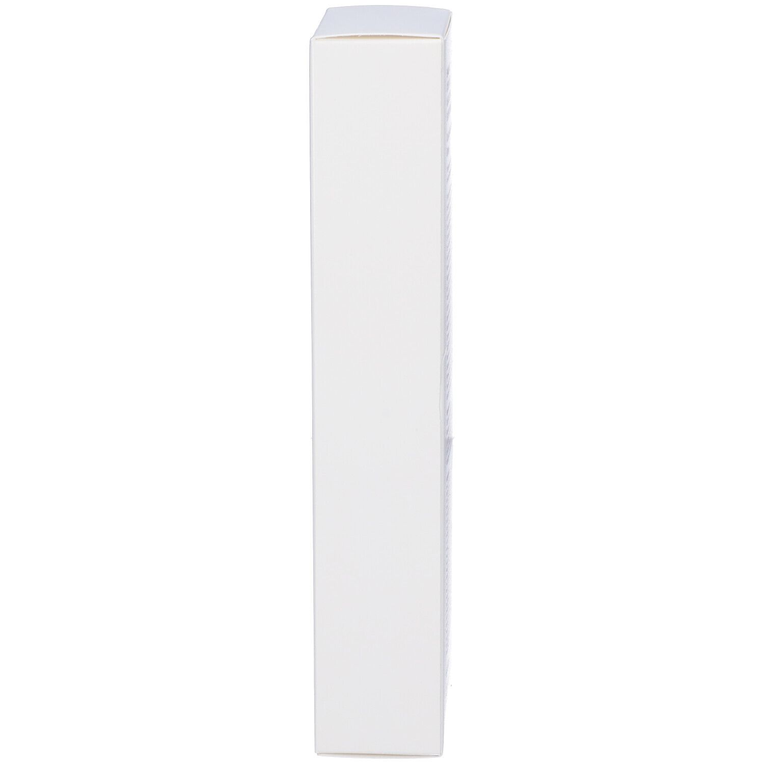 Scatola bianca, vista laterale. Nessuna scritta visibile.