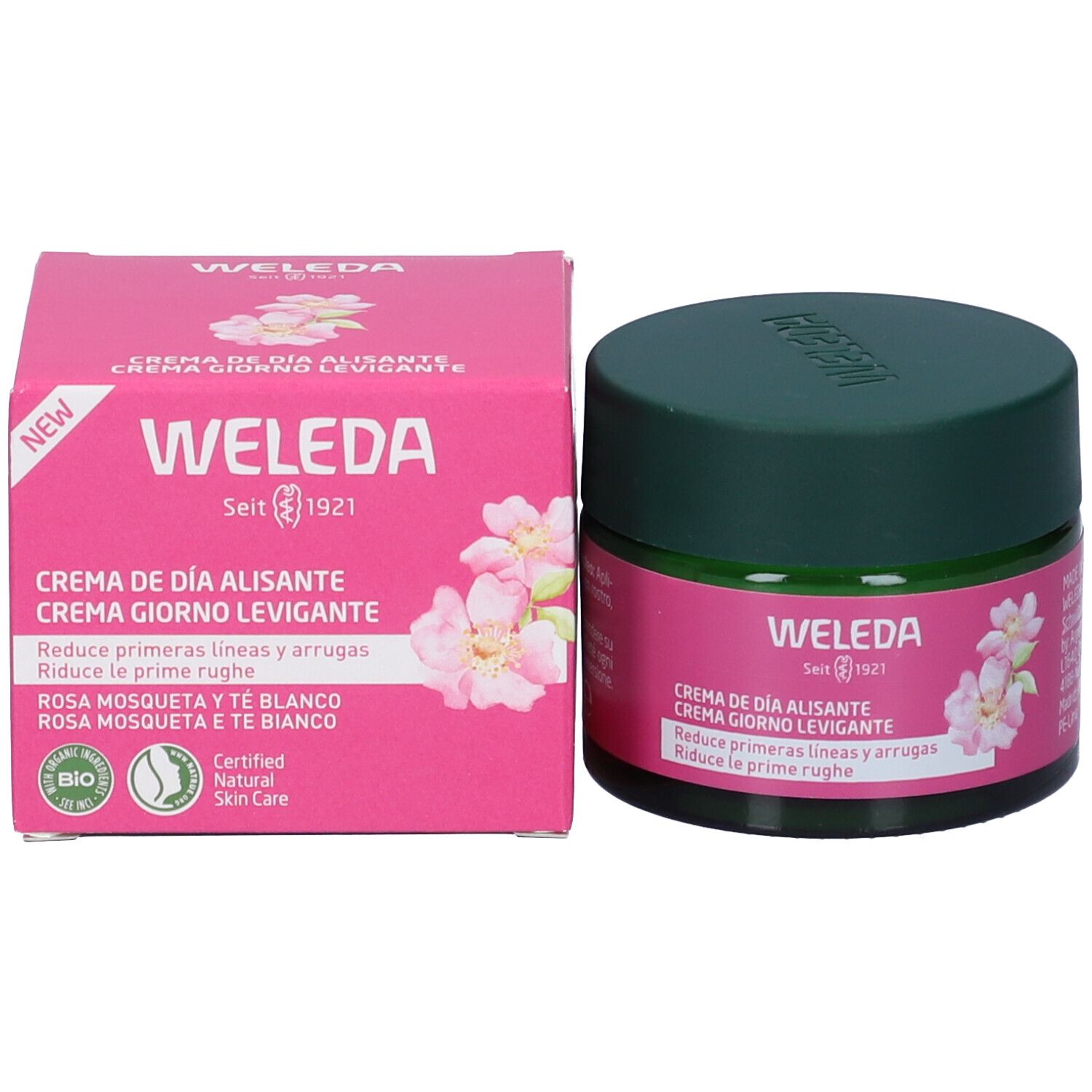 Weleda Crema Giorno Levigante Rosa Mosqueta & Te' Bianco - risparmia il 10% con il codice: 10WELEDA