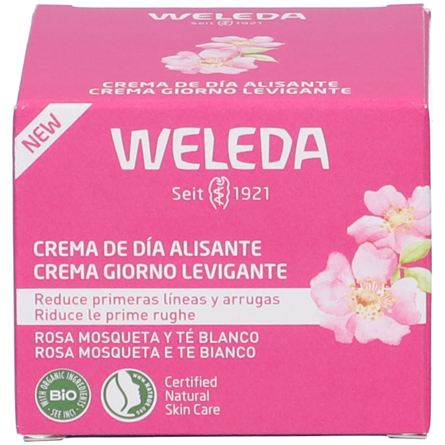 Weleda Crema Giorno Levigante Rosa Mosqueta & Te' Bianco - risparmia il 10% con il codice: 10WELEDA