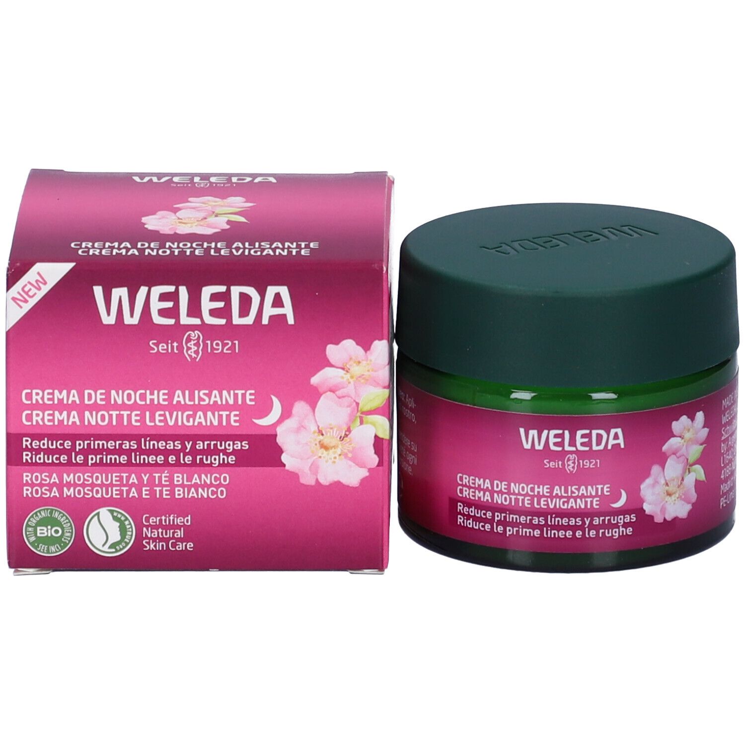 Weleda Crema Notte Levigante Rosa Mosqueta & Te' Bianco - risparmia il 10% con il codice: 10WELEDA