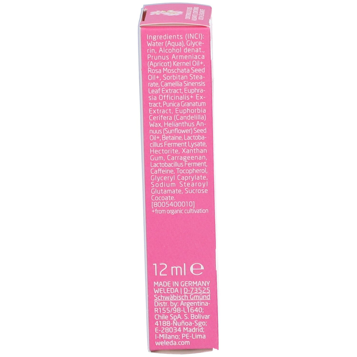 Weleda Crema Contorno Occhi Levigante Rosa Mosqueta & Te' Bianco