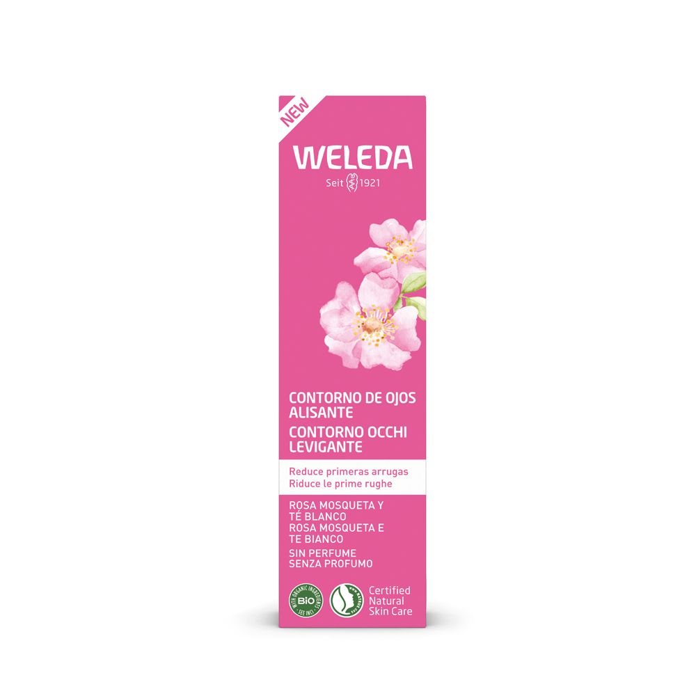 Weleda Crema Contorno Occhi Levigante Rosa Mosqueta & Te' Bianco